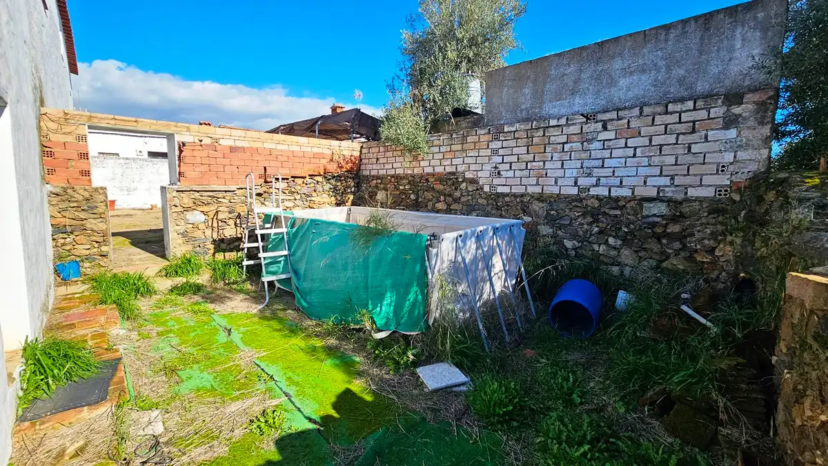 Jardí de Casa o xalet en venda en Almonaster la Real amb Jardí privat, Terrassa i Traster