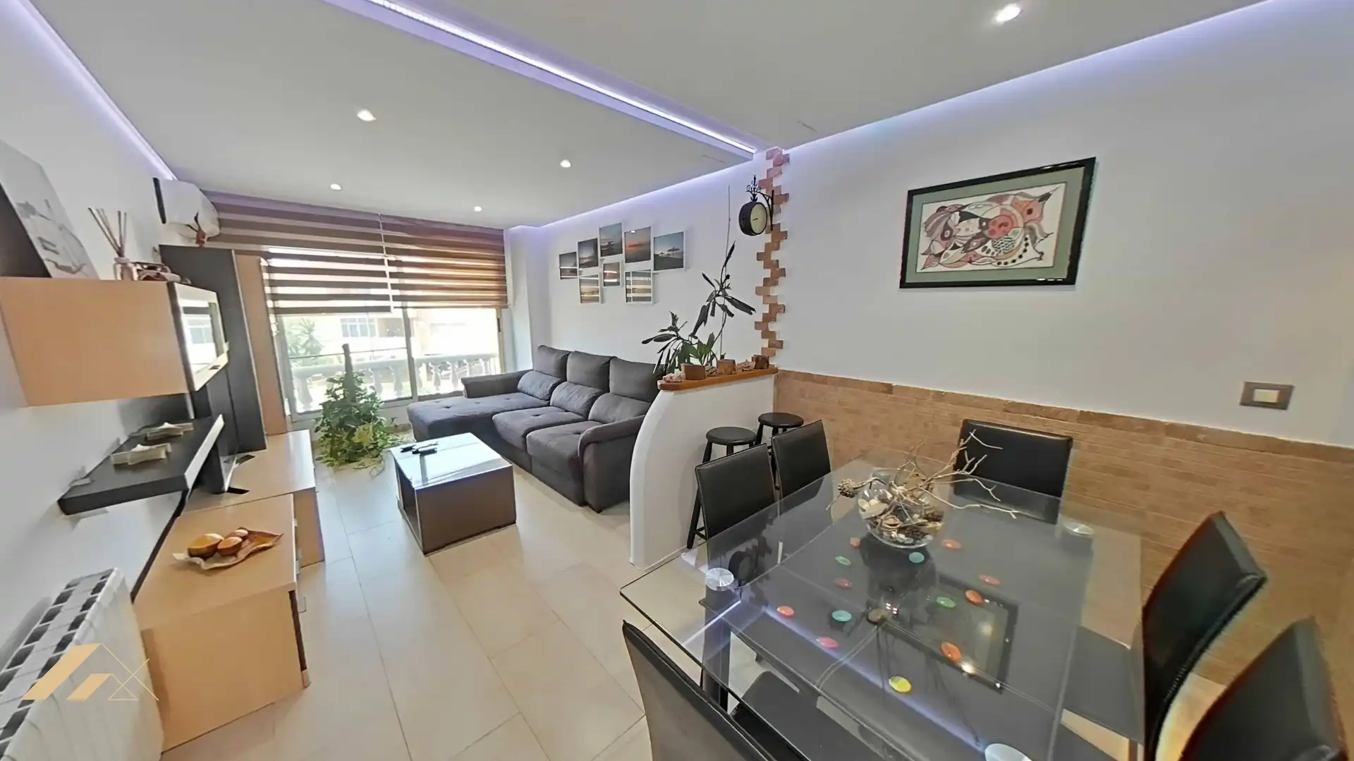 Sala de estar de Piso en venta en San Pedro del Pinatar con Aire acondicionado, Calefacción y Jardín privado