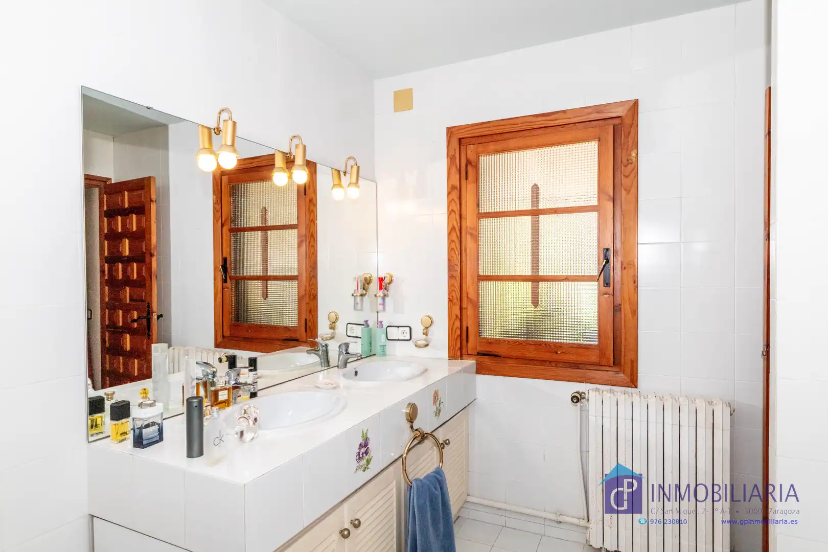 Baño de Casa o chalet en venta en Quinto con Aire acondicionado, Calefacción y Jardín privado