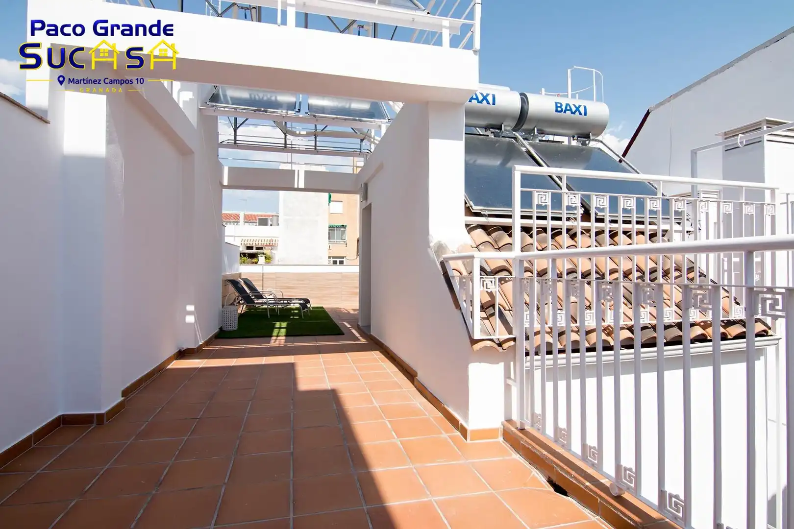 Terrassa de Àtic de lloguer en Granada amb Aire condicionat, Calefacció i Terrassa