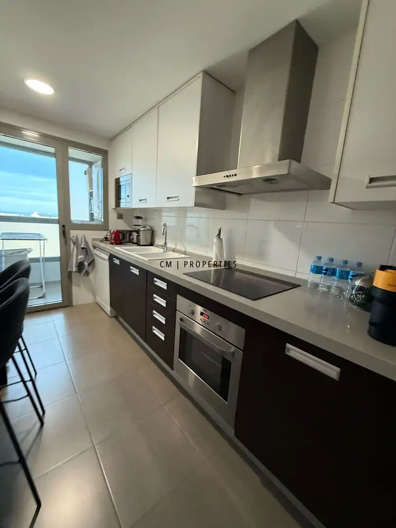 Cocina de Piso de alquiler en Valencia con Aire acondicionado, Calefacción y Parquet