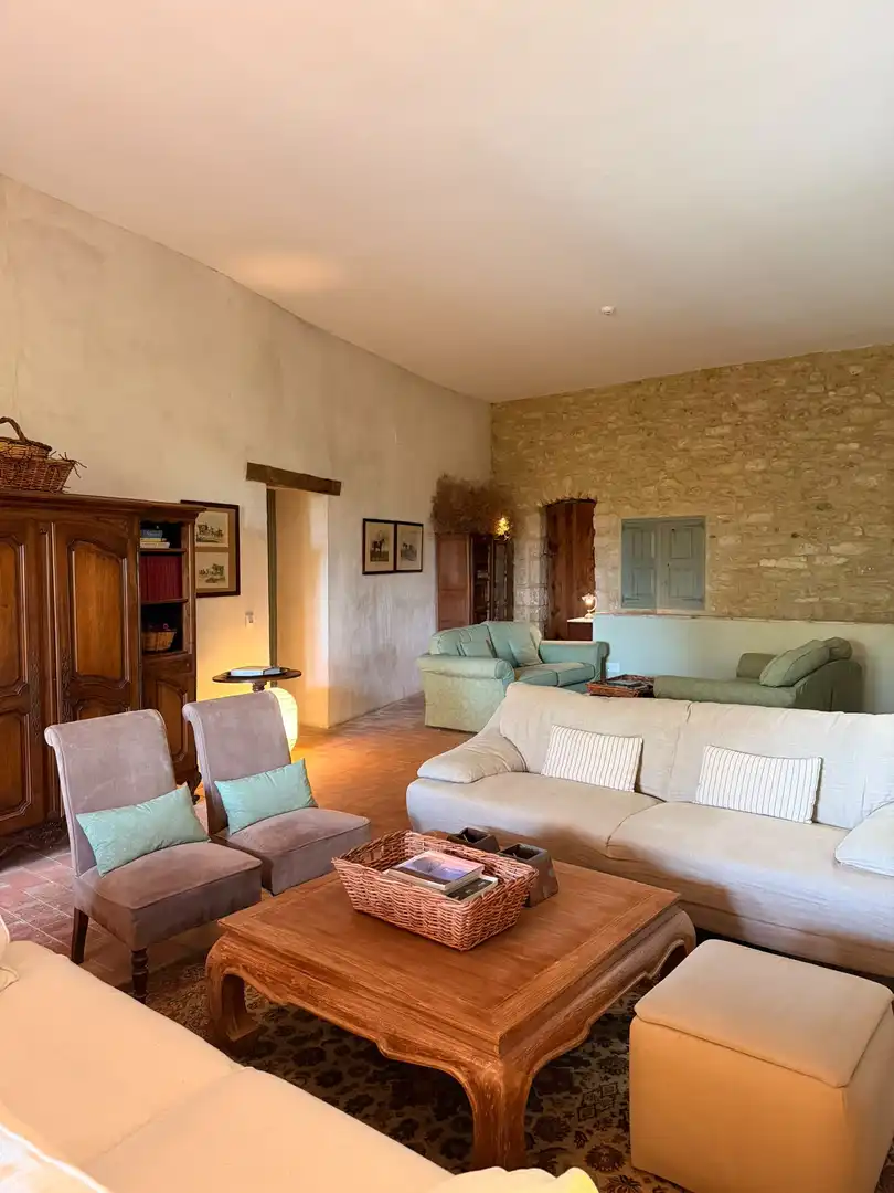 Sala de estar de Finca rústica en venta en Vilademuls