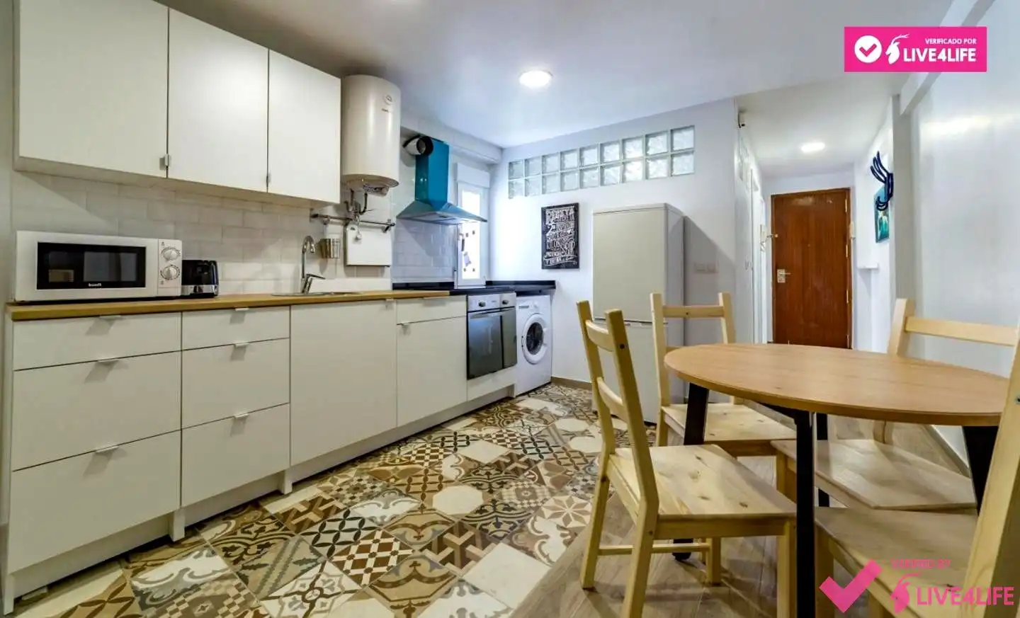 Cocina de Piso de alquiler en Valencia con Amueblado