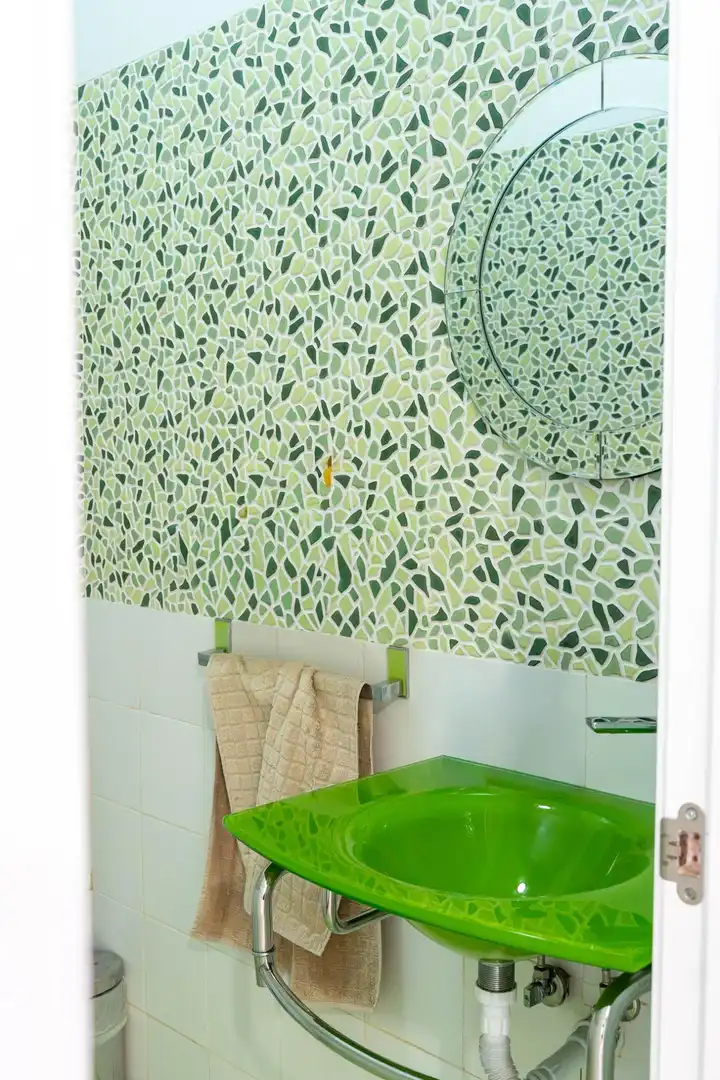 Bathroom of Houses for sale in Carrión de los Céspedes  with Air Conditioner and Heating