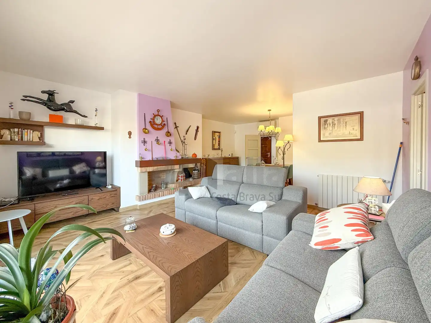 Sala d'estar de Àtic en venda en Lloret de Mar amb Aire condicionat, Calefacció i Terrassa