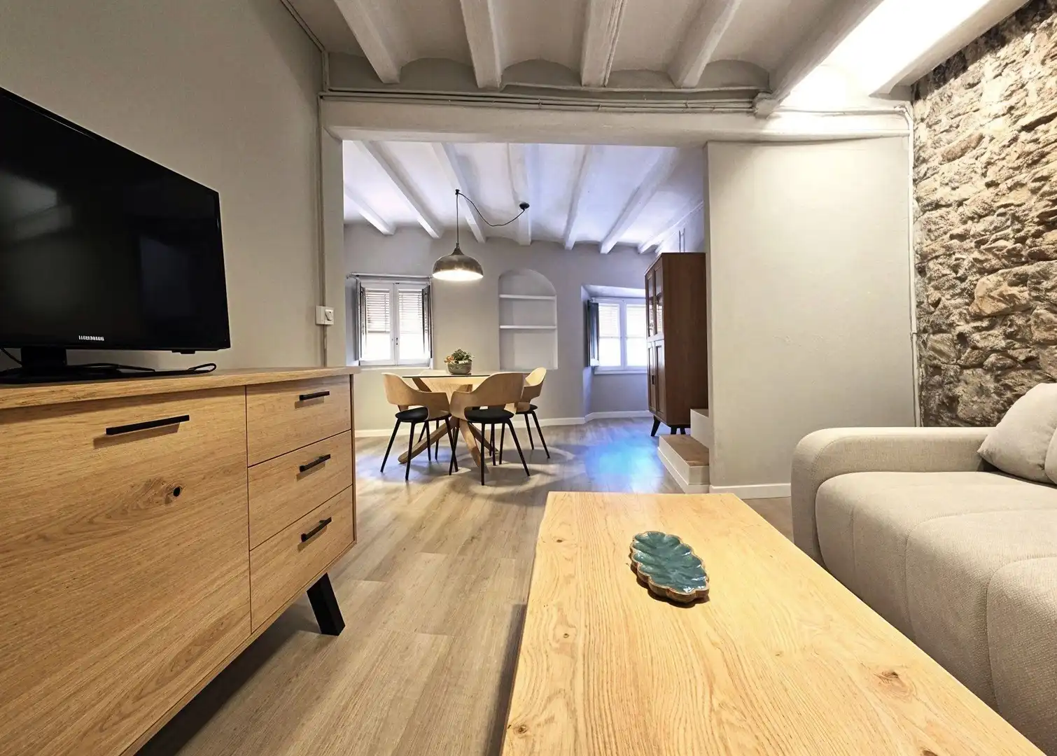 Sala d'estar de Casa o xalet en venda en La Morera de Montsant amb Calefacció, Terrassa i Traster