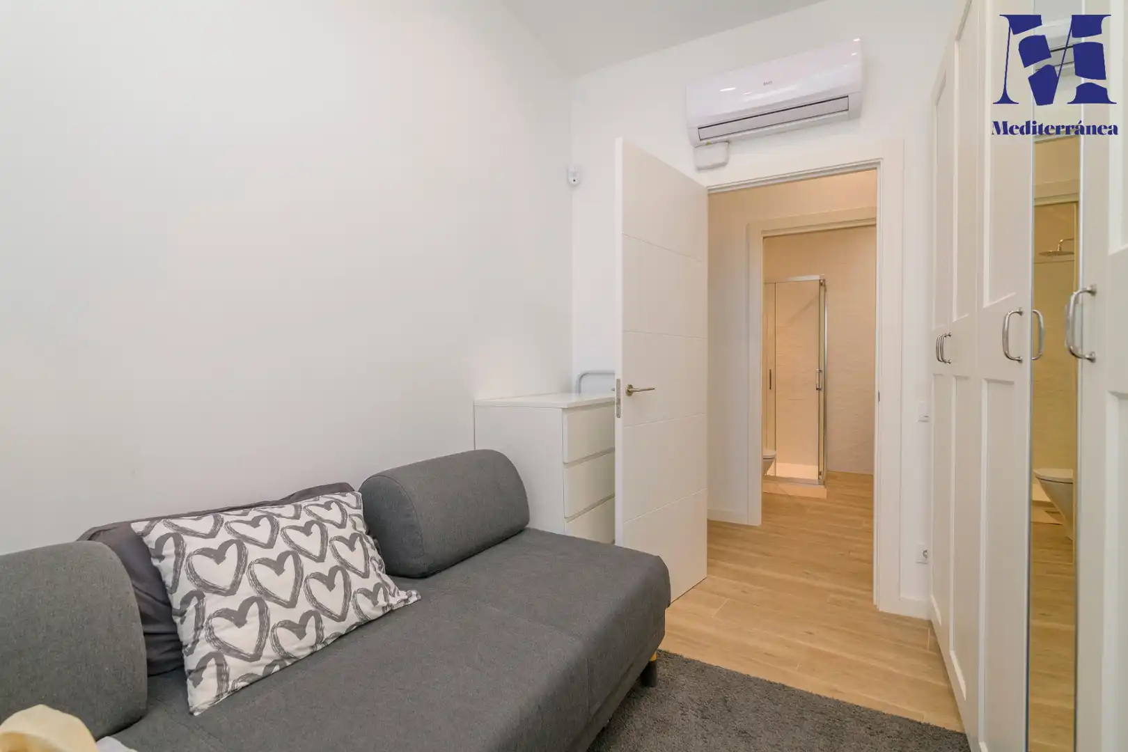 Dormitori de Planta baixa en venda en Vilanova i la Geltrú amb Aire condicionat, Calefacció i Parquet