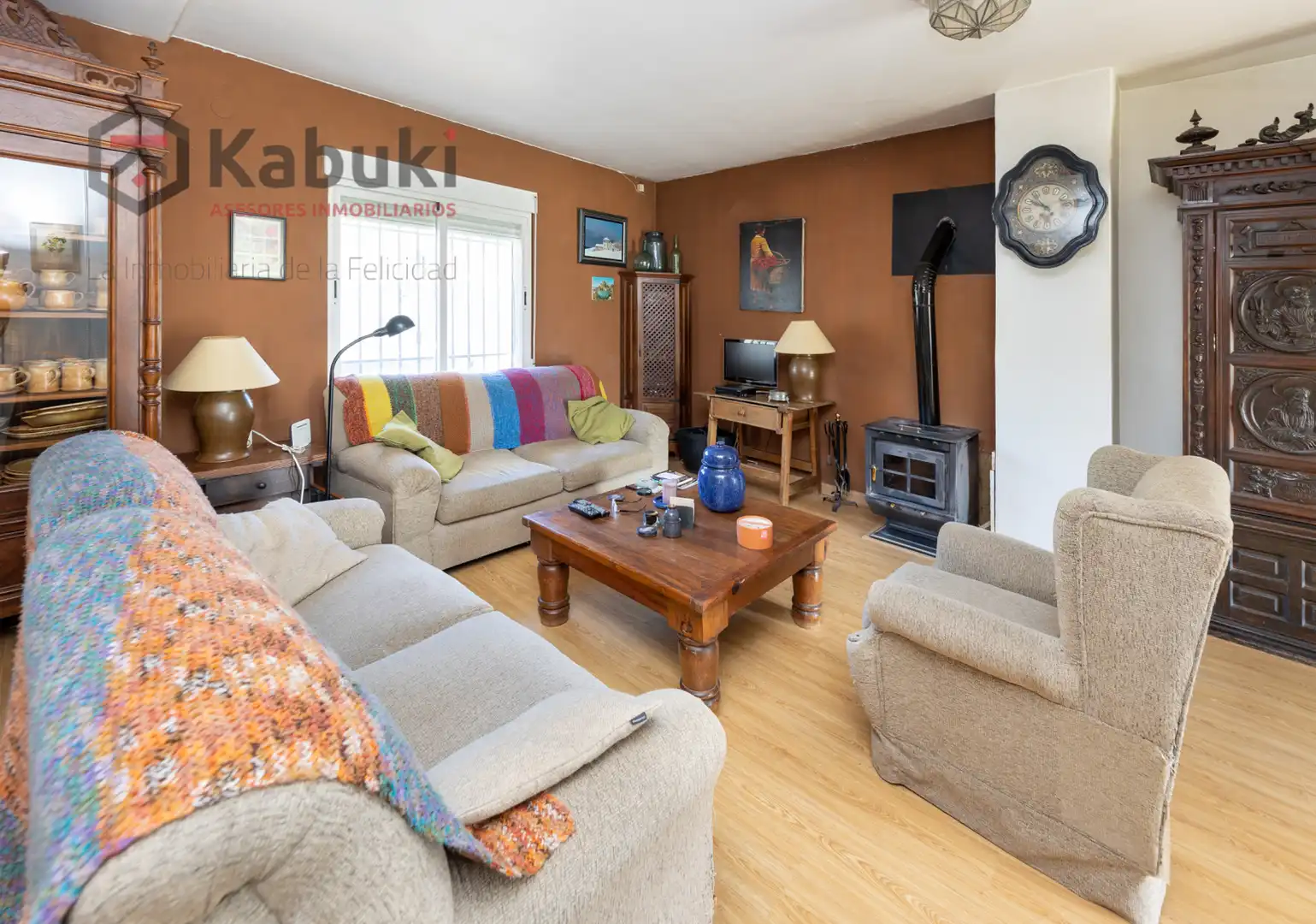 Sala de estar de Casa o chalet en venta en Deifontes con Calefacción, Jardín privado y Piscina