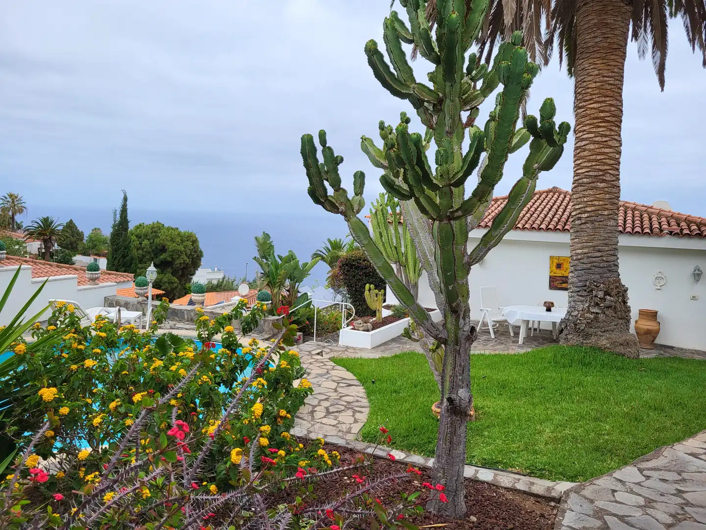 Jardín de Casa o chalet en venta en El Sauzal con Terraza, Piscina y Amueblado