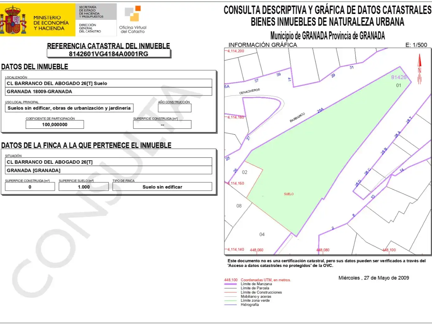 Residential for sale in Granada