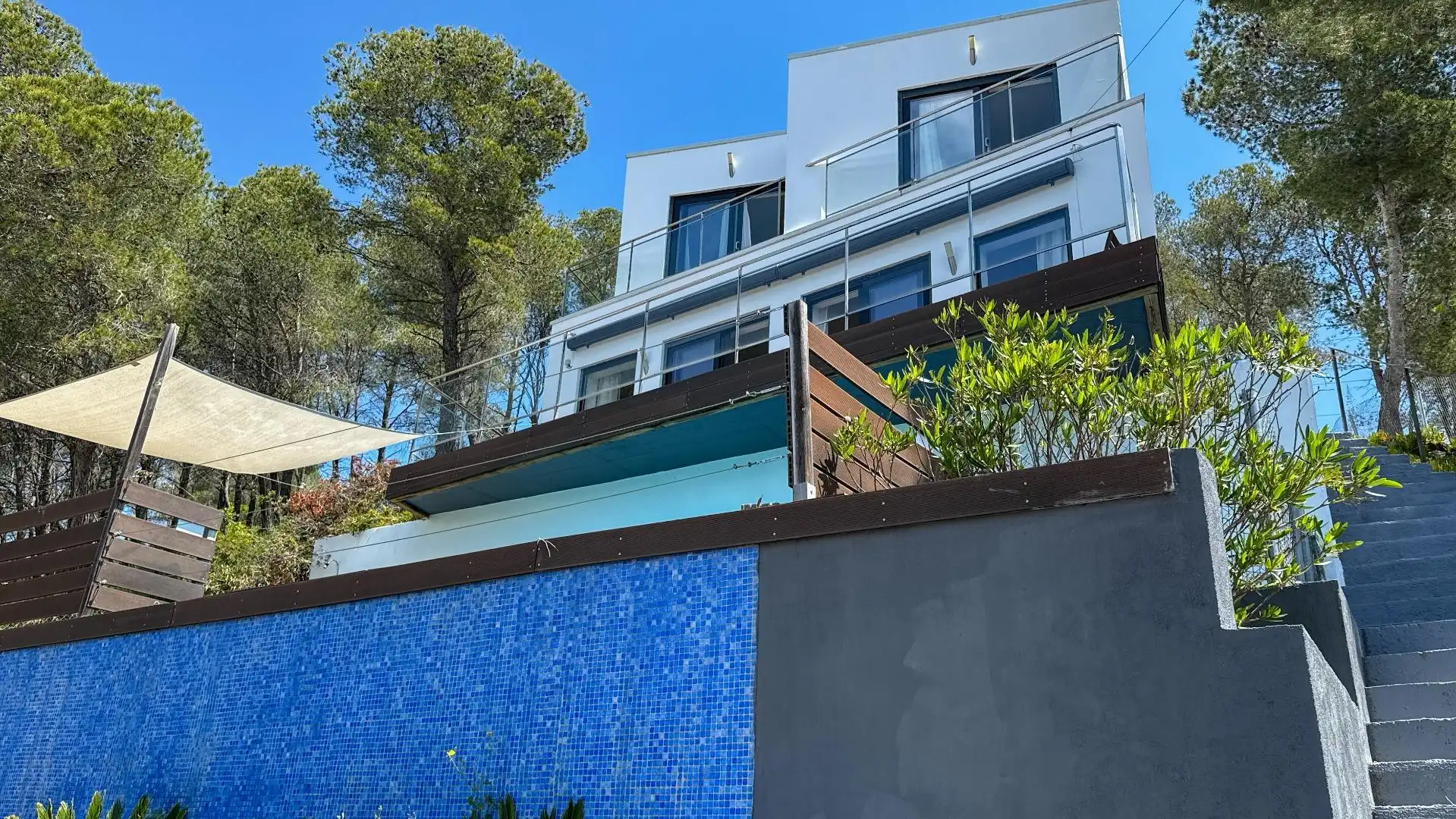 Vista exterior de Casa o chalet en venta en Olivella con Aire acondicionado, Calefacción y Jardín privado