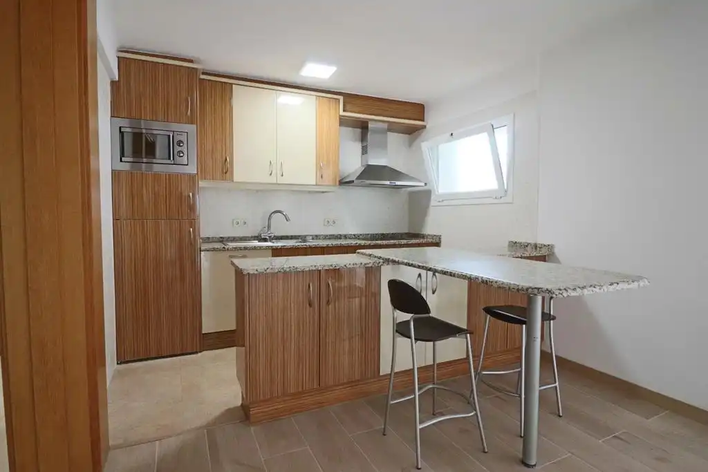 Kitchen of Attic for sale in Empuriabrava  with Air Conditioner