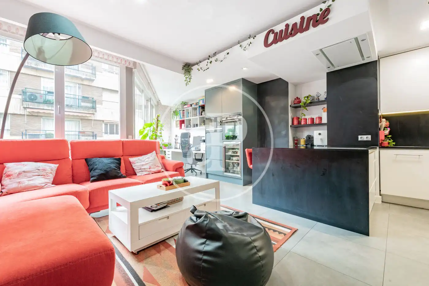 Sala de estar de Piso en venta en  Madrid Capital con Aire acondicionado, Calefacción y Trastero