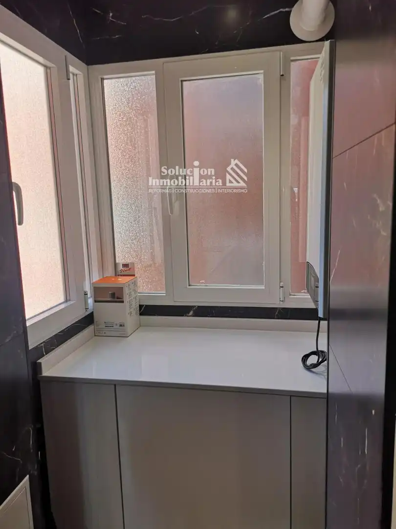 Kitchen of Flat for rent in Salamanca  with Heating, Terrace and Furnished