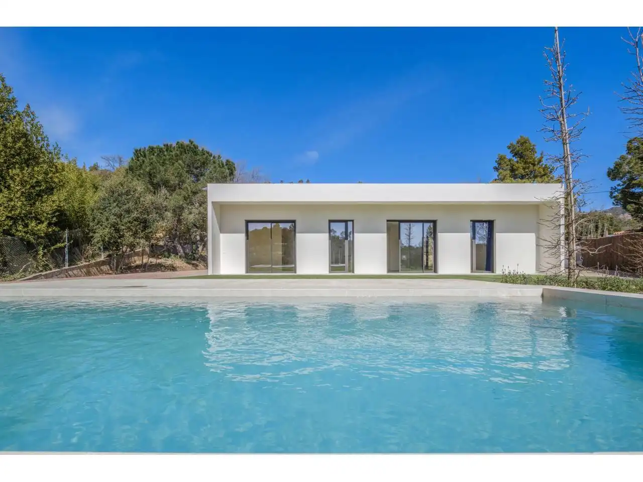 Piscina de Casa o chalet en venta en Matadepera con Aire acondicionado, Calefacción y Jardín privado