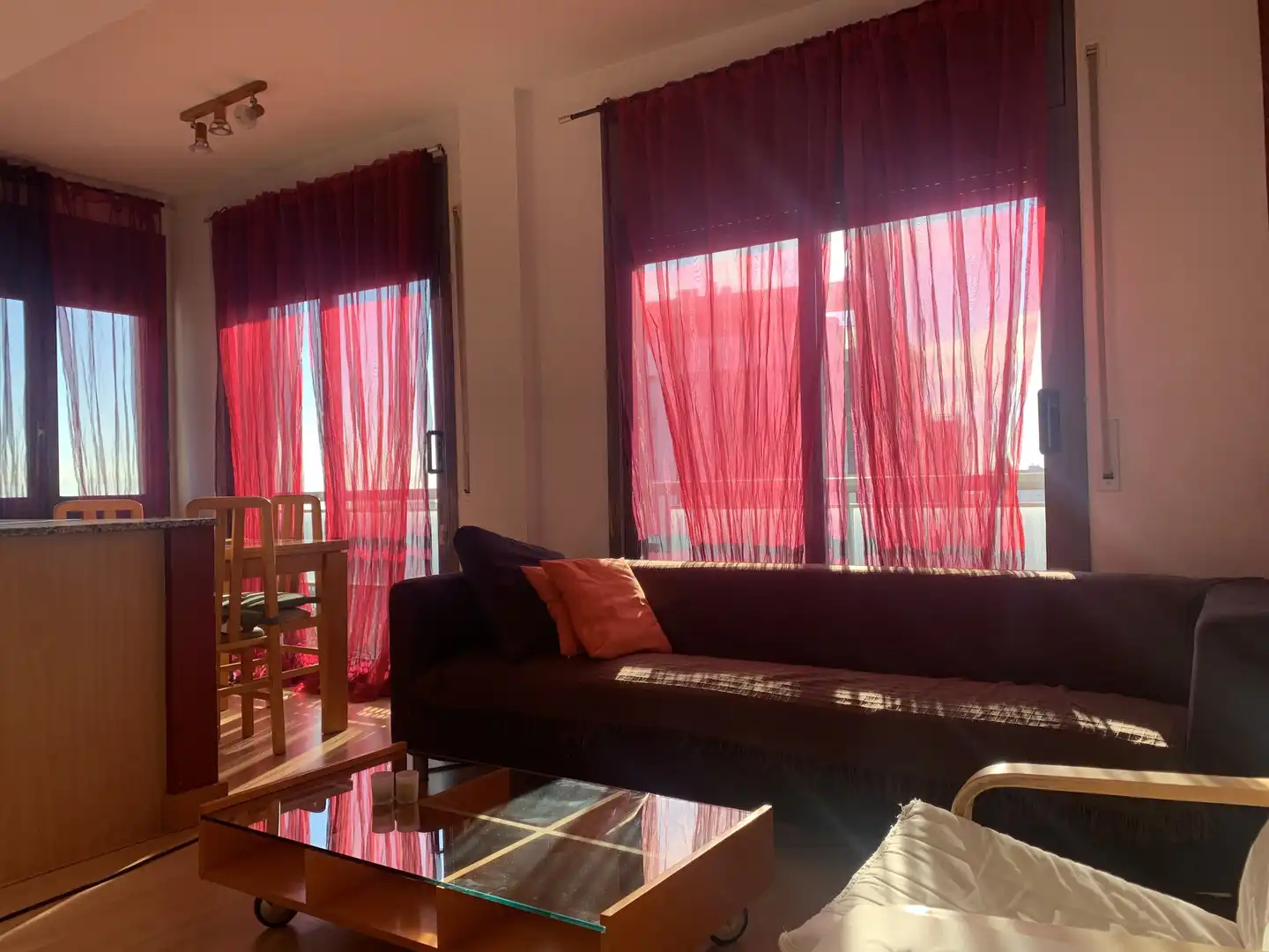 Sala de estar de Piso de alquiler en Sabadell con Aire acondicionado, Calefacción y Trastero
