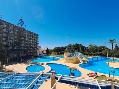 Swimming pool of Apartment for sale in Benalmádena  with Air Conditioner, Terrace and Furnished