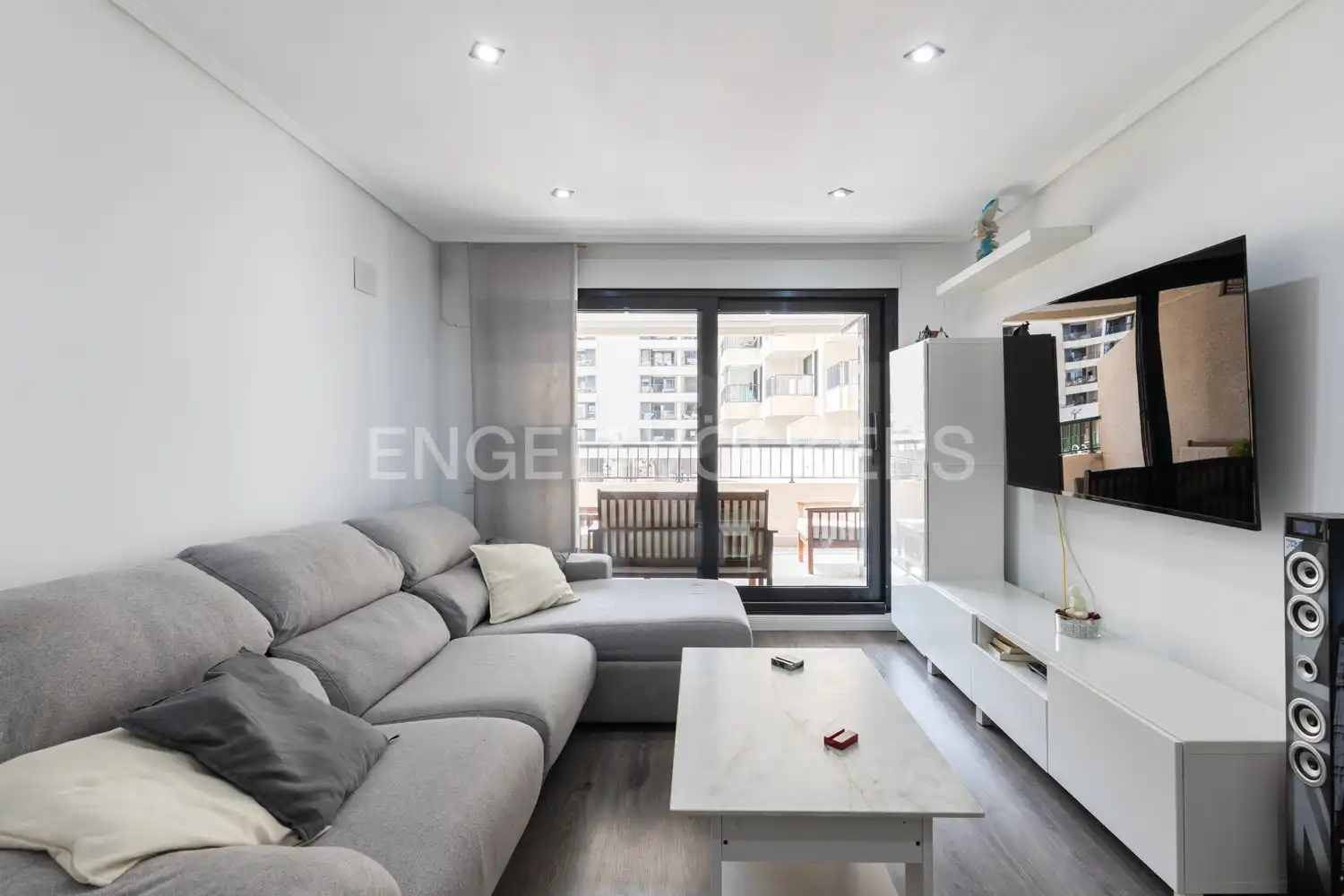 Sala de estar de Piso en venta en Alboraya con Aire acondicionado, Calefacción y Terraza