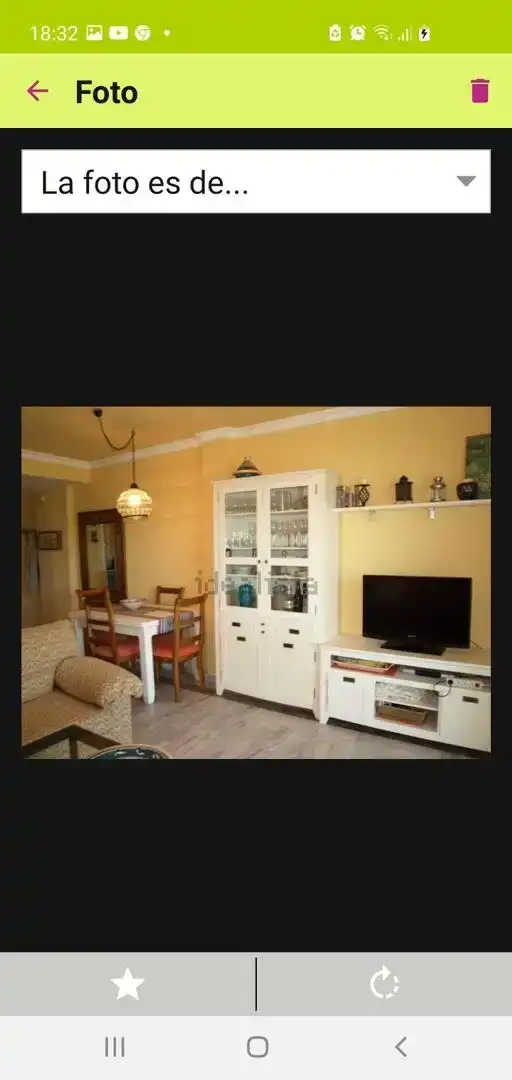 Comedor de Apartamento de alquiler en Rota con Aire acondicionado, Jardín privado y Piscina