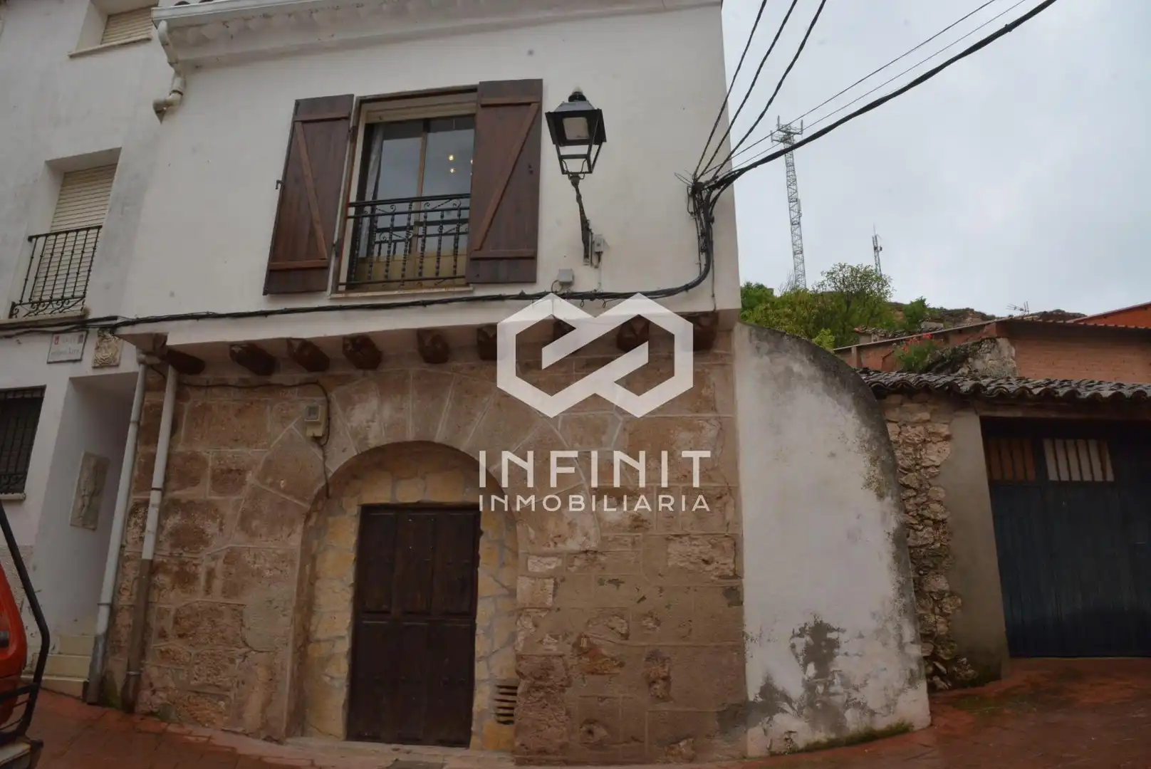 Exterior view of Houses for sale in Peñalver  with Private garden and Balcony