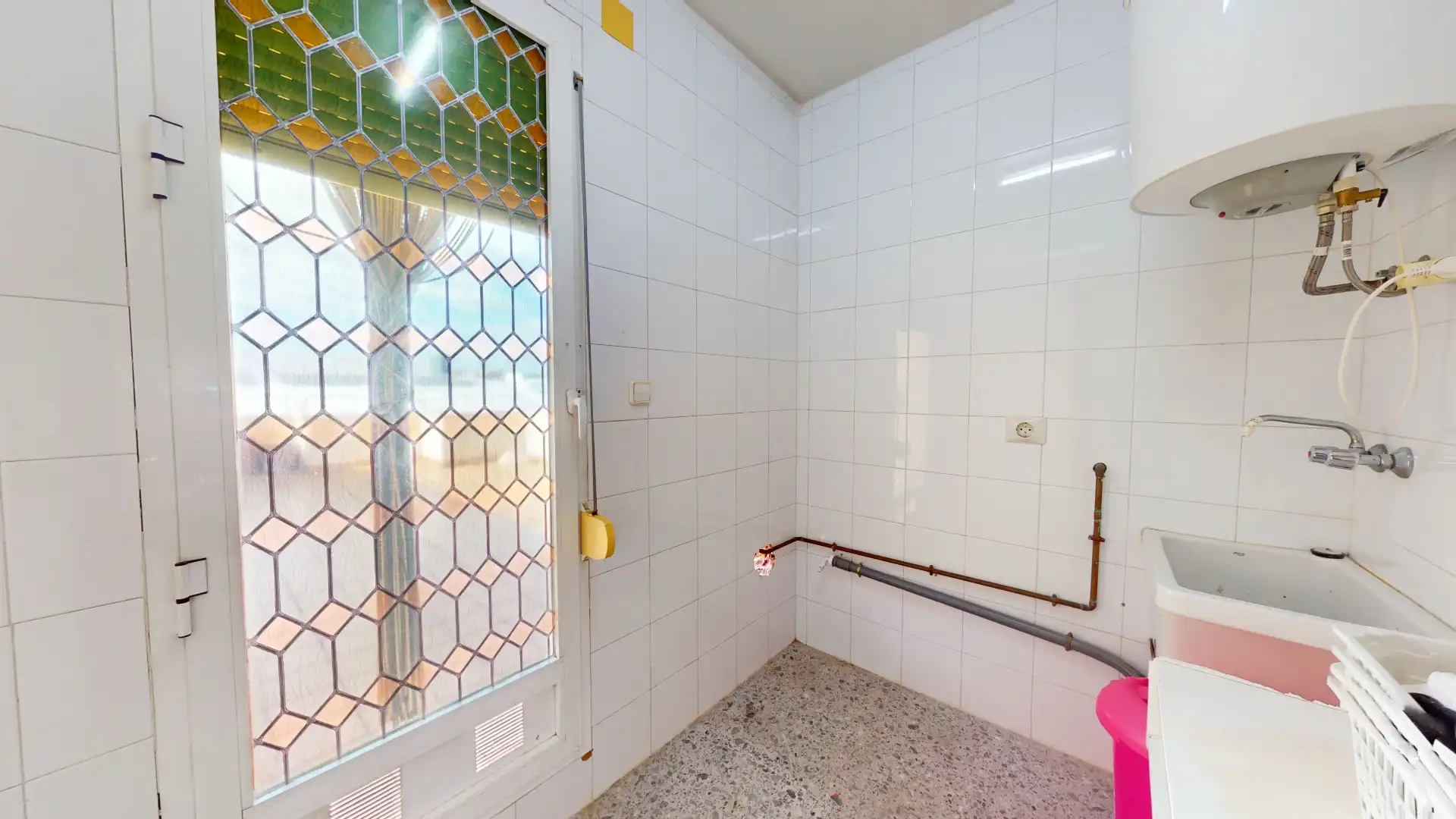 Baño de Casa adosada en venta en Elda con Aire acondicionado, Terraza y Trastero