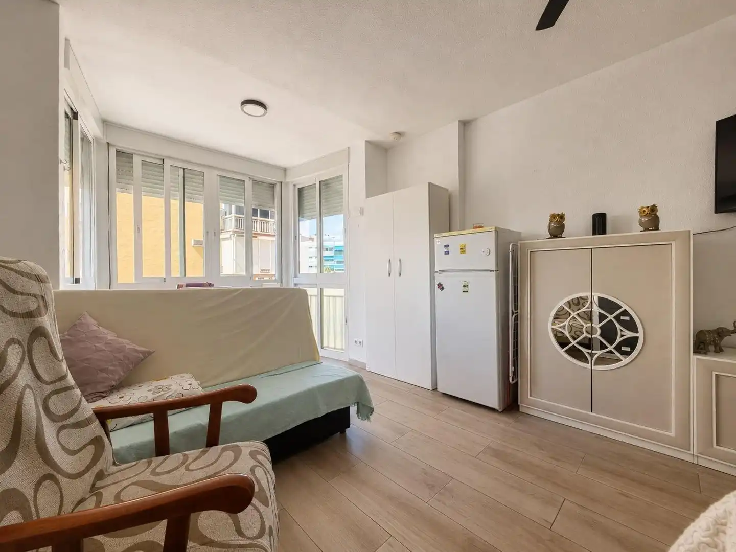 Balcony of Study for sale in Torremolinos  with Air Conditioner and Heating