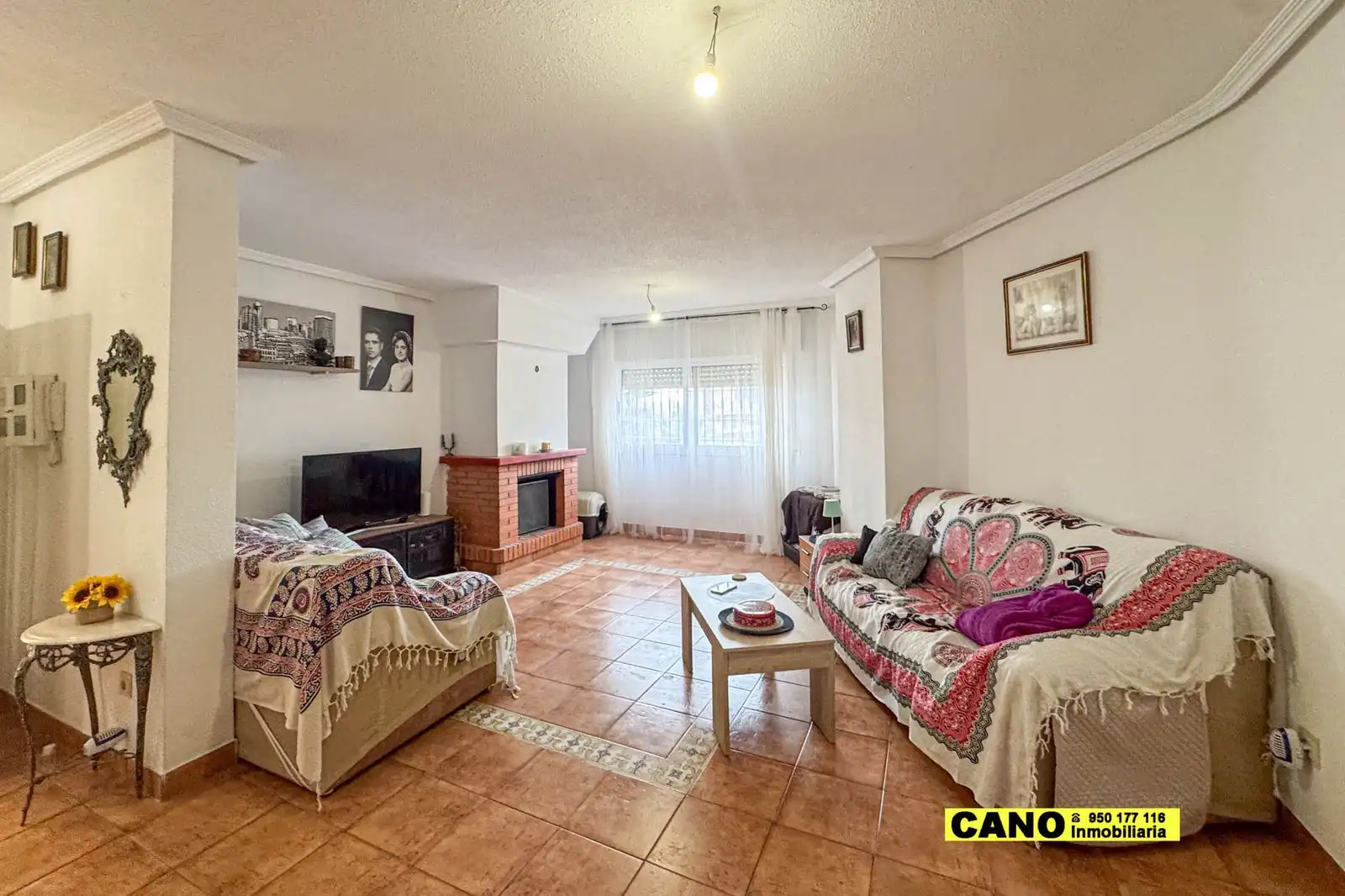 Sala de estar de Casa o chalet en venta en Vícar con Terraza