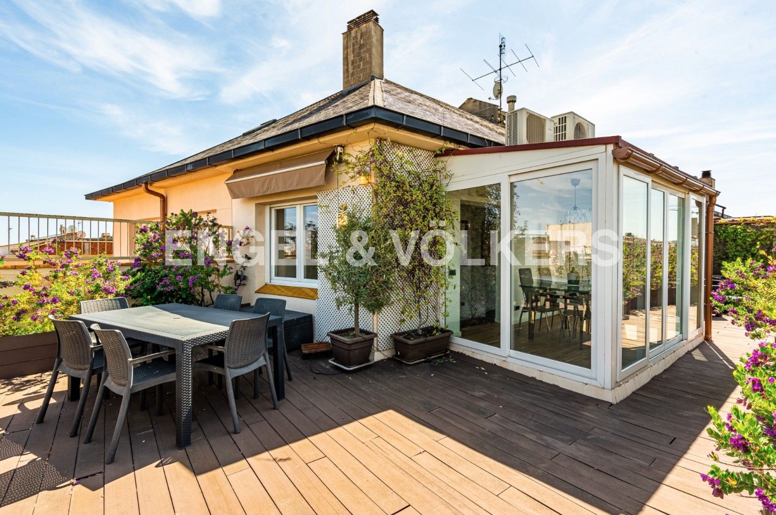 Terrassa de Dúplex de lloguer en  Barcelona Capital amb Aire condicionat, Calefacció i Parquet