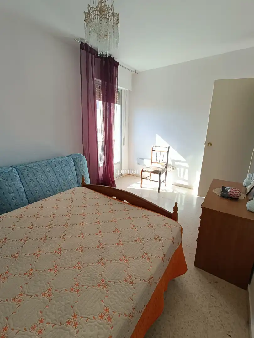 Schlafzimmer von Wohnung zum Verkauf in Cáceres mit Terrasse, Möbliert und Ofen