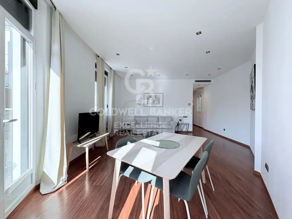 Sala de estar de Piso de alquiler en Valencia con Aire acondicionado, Amueblado y Horno