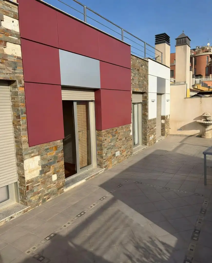 Vista exterior de Ático en venta en Lorca
