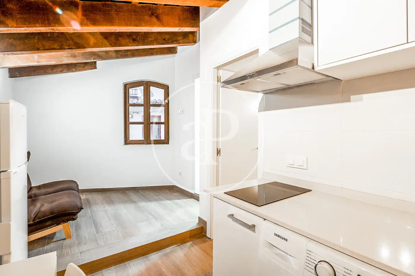 Cocina de Loft de alquiler en Valencia con Aire acondicionado, Calefacción y Amueblado