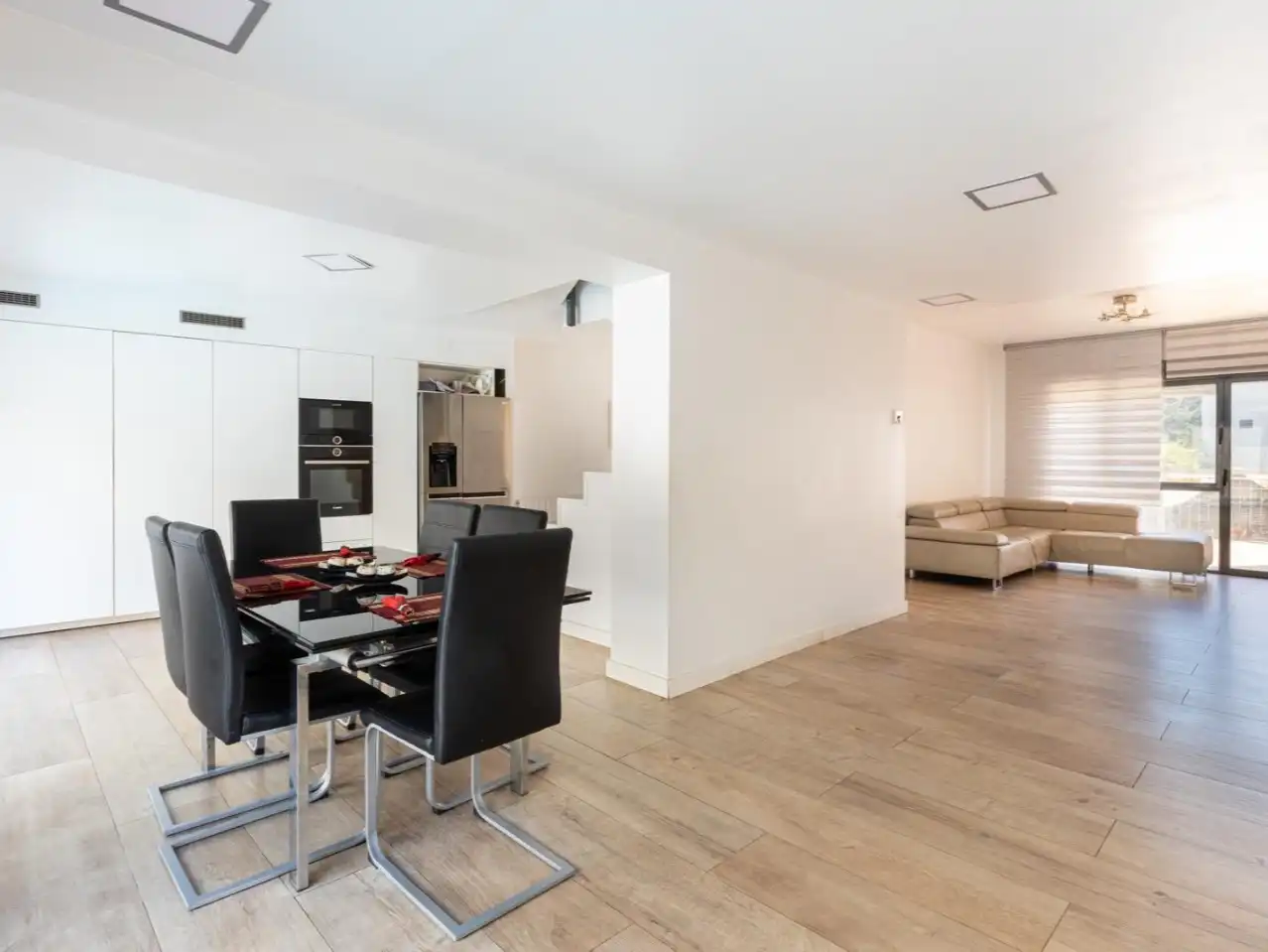Dining room of Houses for sale in Canet de Mar  with Terrace, Swimming Pool and Balcony