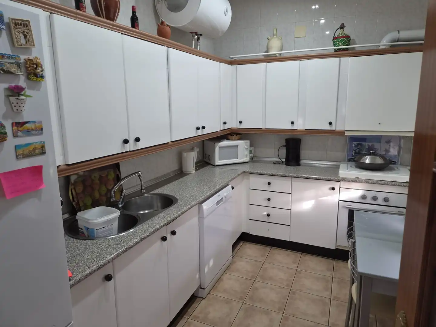 Cocina de Casa o chalet en venta en Almendralejo con Aire acondicionado, Calefacción y Jardín privado