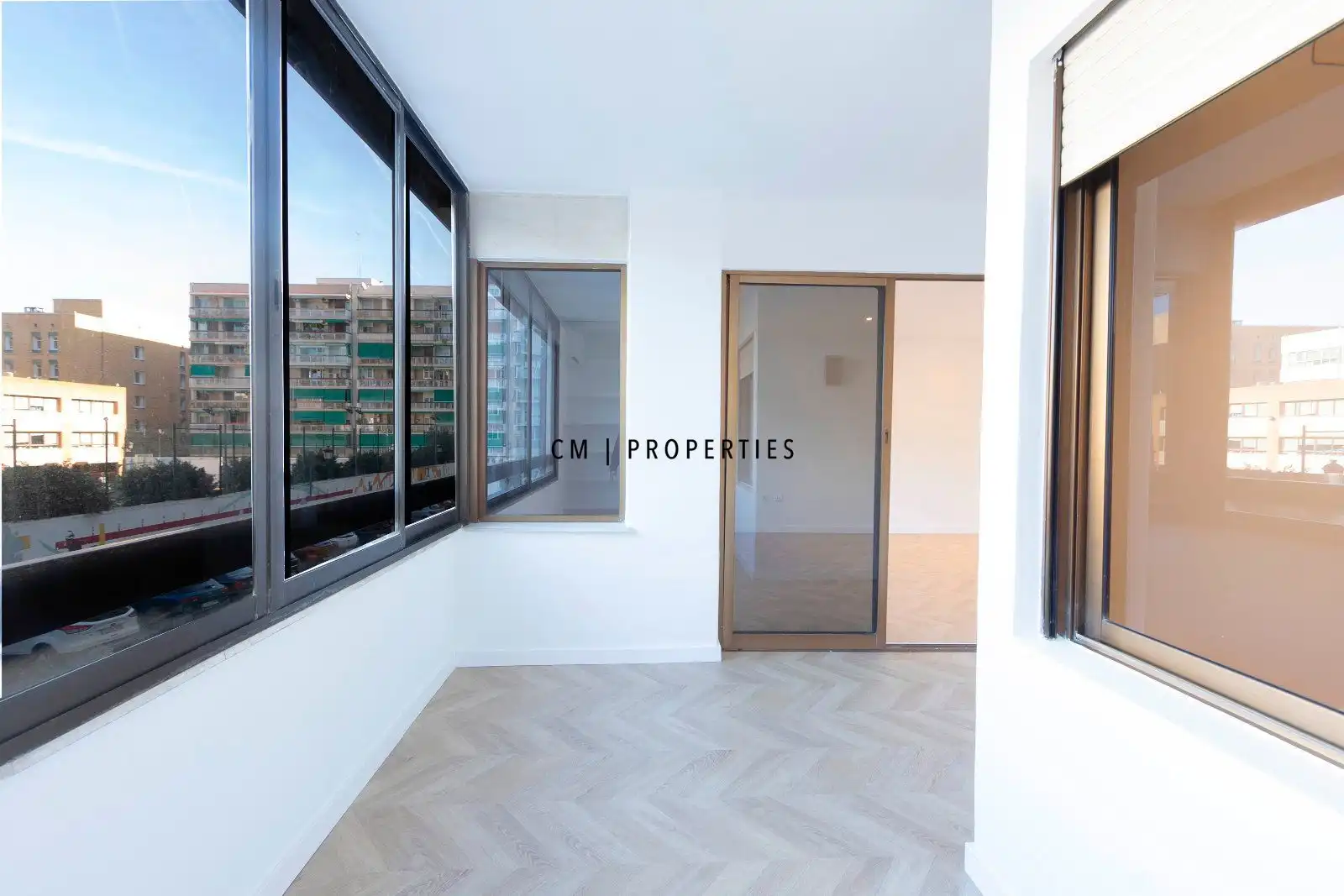 Bedroom of Flat for sale in Valencia  with Air Conditioner, Heating and Parquet flooring