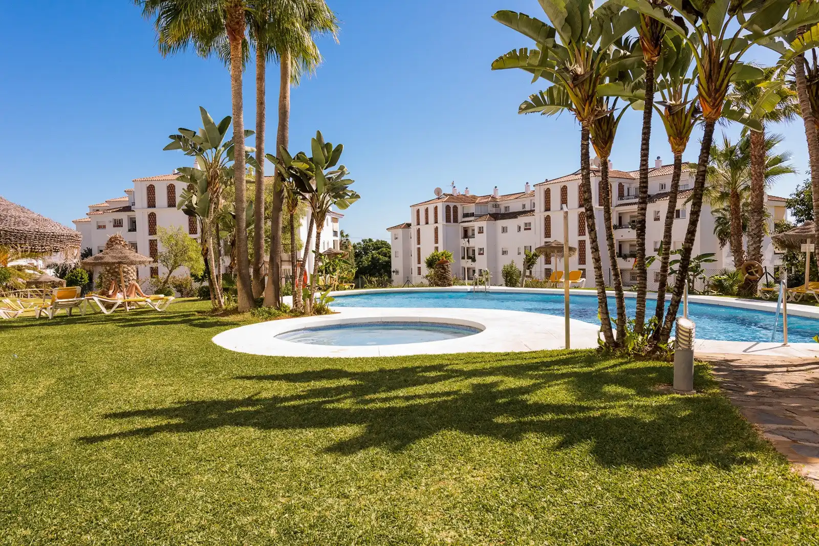 Vista exterior de Apartamento en venta en Mijas con Aire acondicionado, Terraza y Trastero