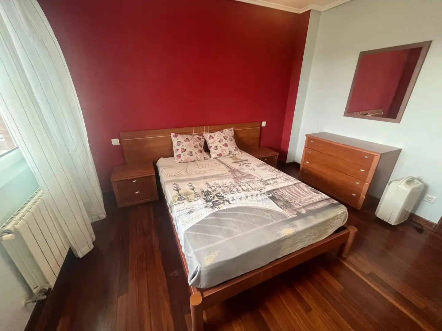 Schlafzimmer von Wohnung zum Verkauf in Bárcena de Cicero mit Heizung, Terrasse und Möbliert