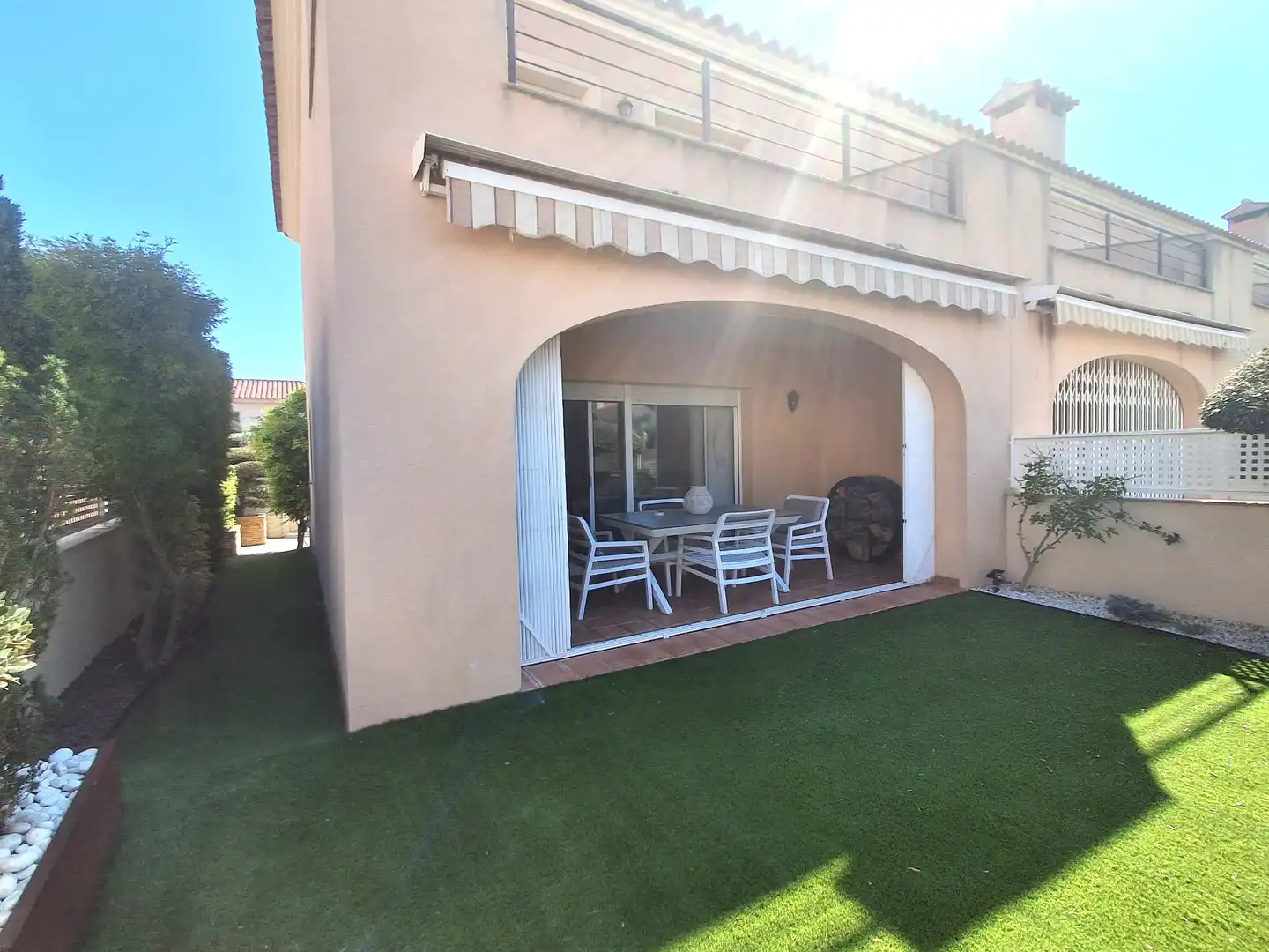 Terrassa de Casa adosada en venda en Mont-roig del Camp amb Aire condicionat, Jardí privat i Terrassa