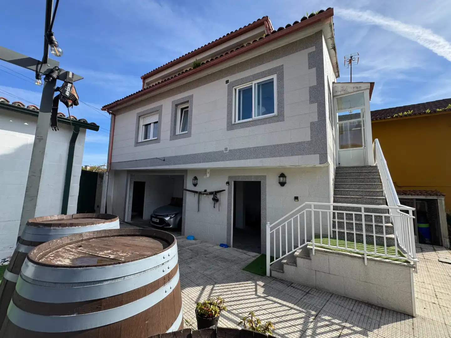 Exterior view of Houses for sale in Poio  with Heating, Private garden and Parquet flooring