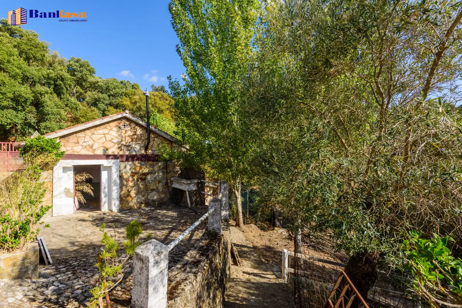 Jardí de Casa o xalet en venda en Cortes de la Frontera amb Calefacció, Jardí privat i Moblat