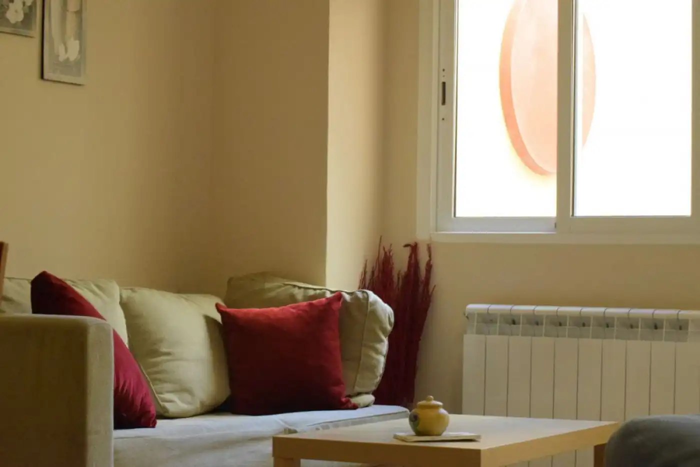 Sala d'estar de Casa o xalet en venda en Becerril de Campos amb Calefacció i Parquet