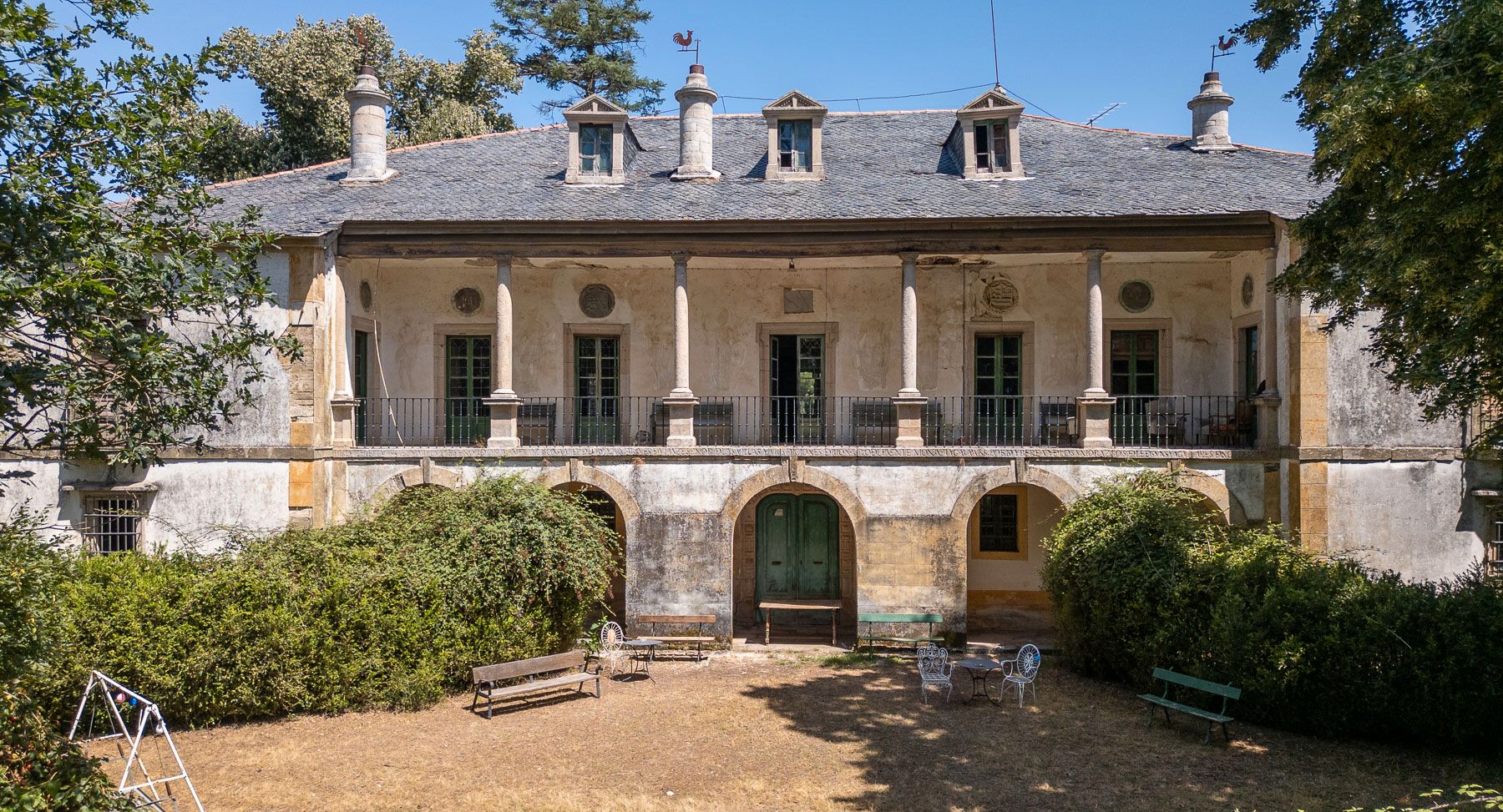 Vista exterior de Finca rústica en venda en Bóveda