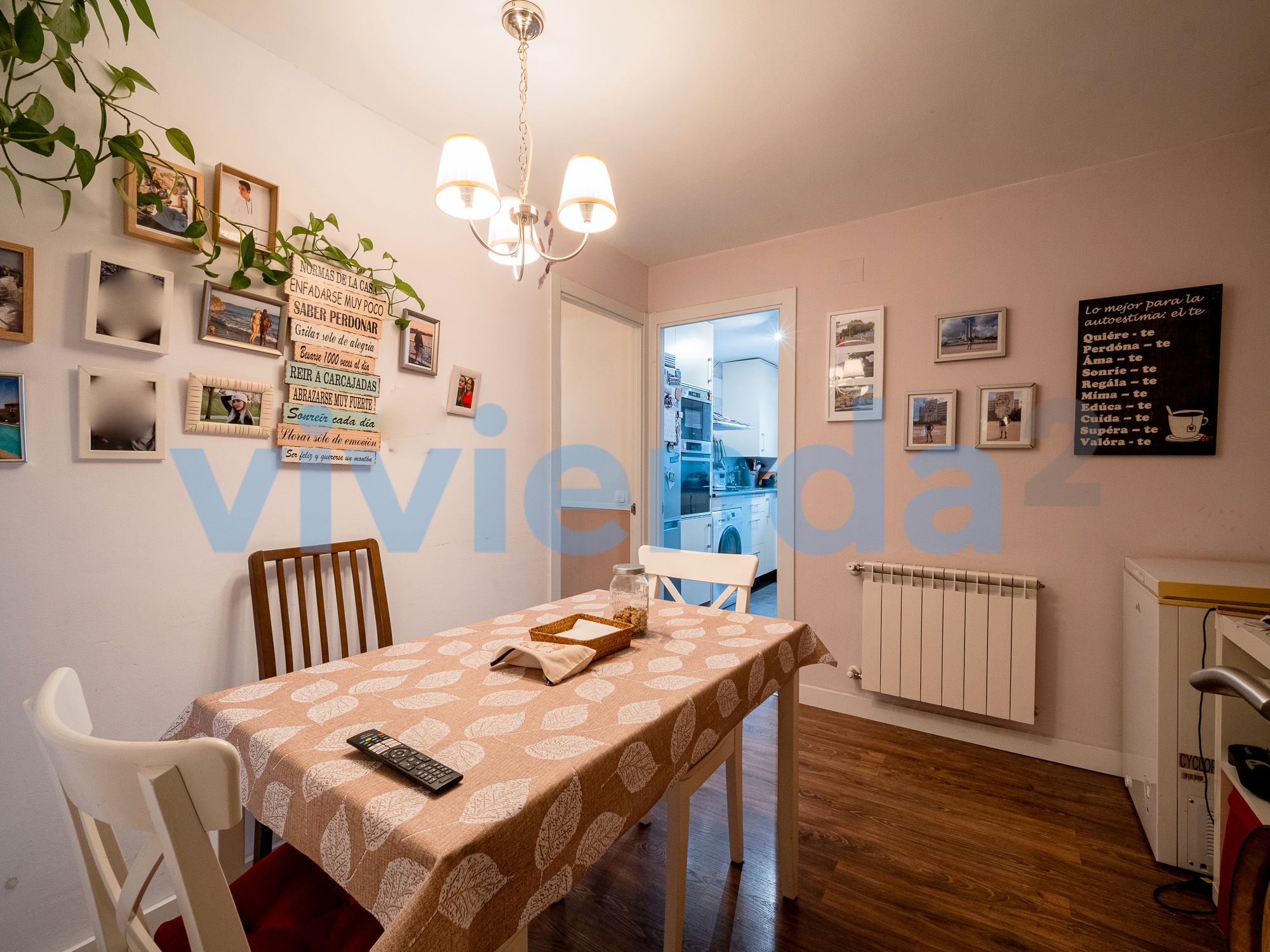 Dining room of Flat for sale in  Madrid Capital  with Air Conditioner, Heating and Furnished