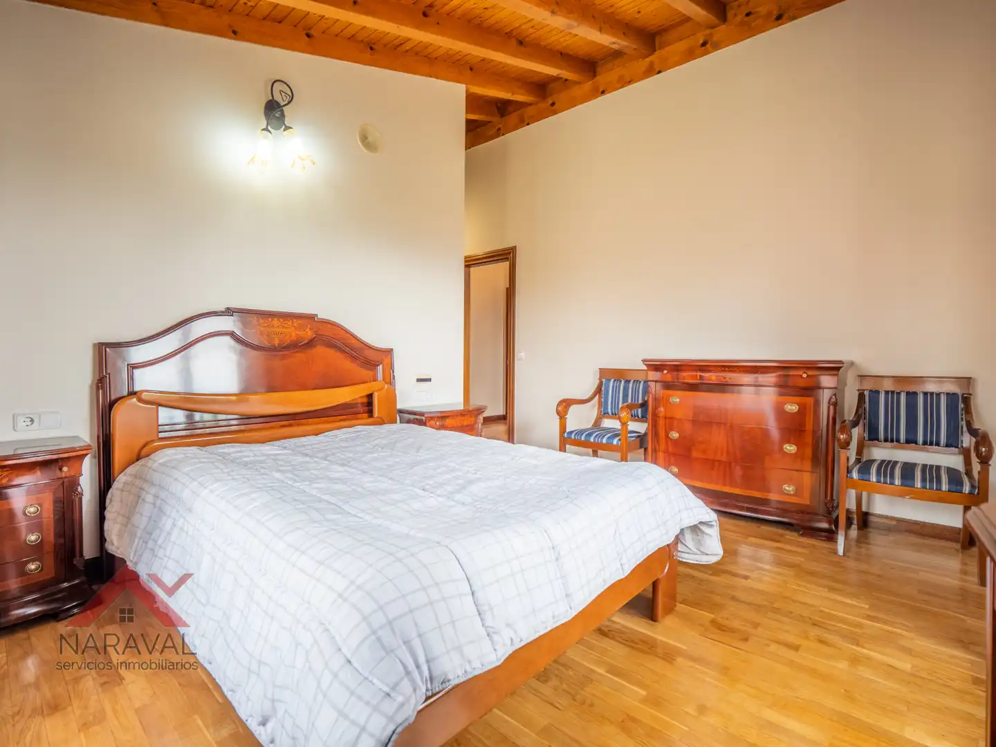 Dormitori de Casa o xalet en venda en Zigoitia amb Calefacció, Jardí privat i Parquet