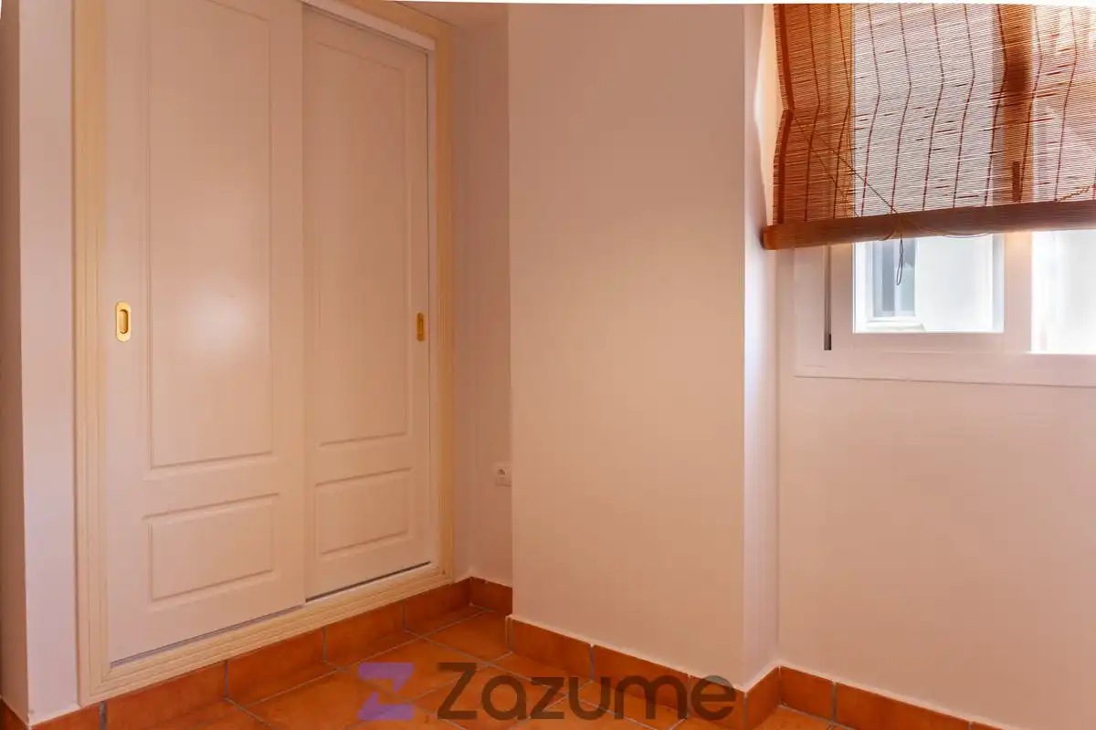 Schlafzimmer von Einfamilien-Reihenhaus zur Miete in Aljaraque mit Privatgarten, Ofen und Waschmaschine