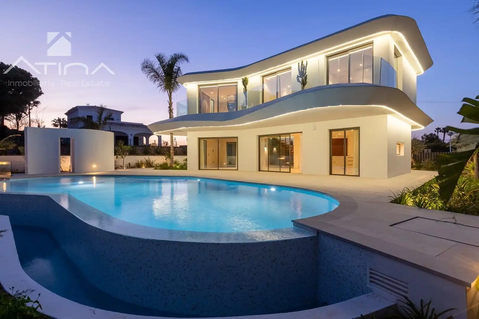 Swimming pool of Houses for sale in Jávea / Xàbia  with Air Conditioner, Heating and Private garden