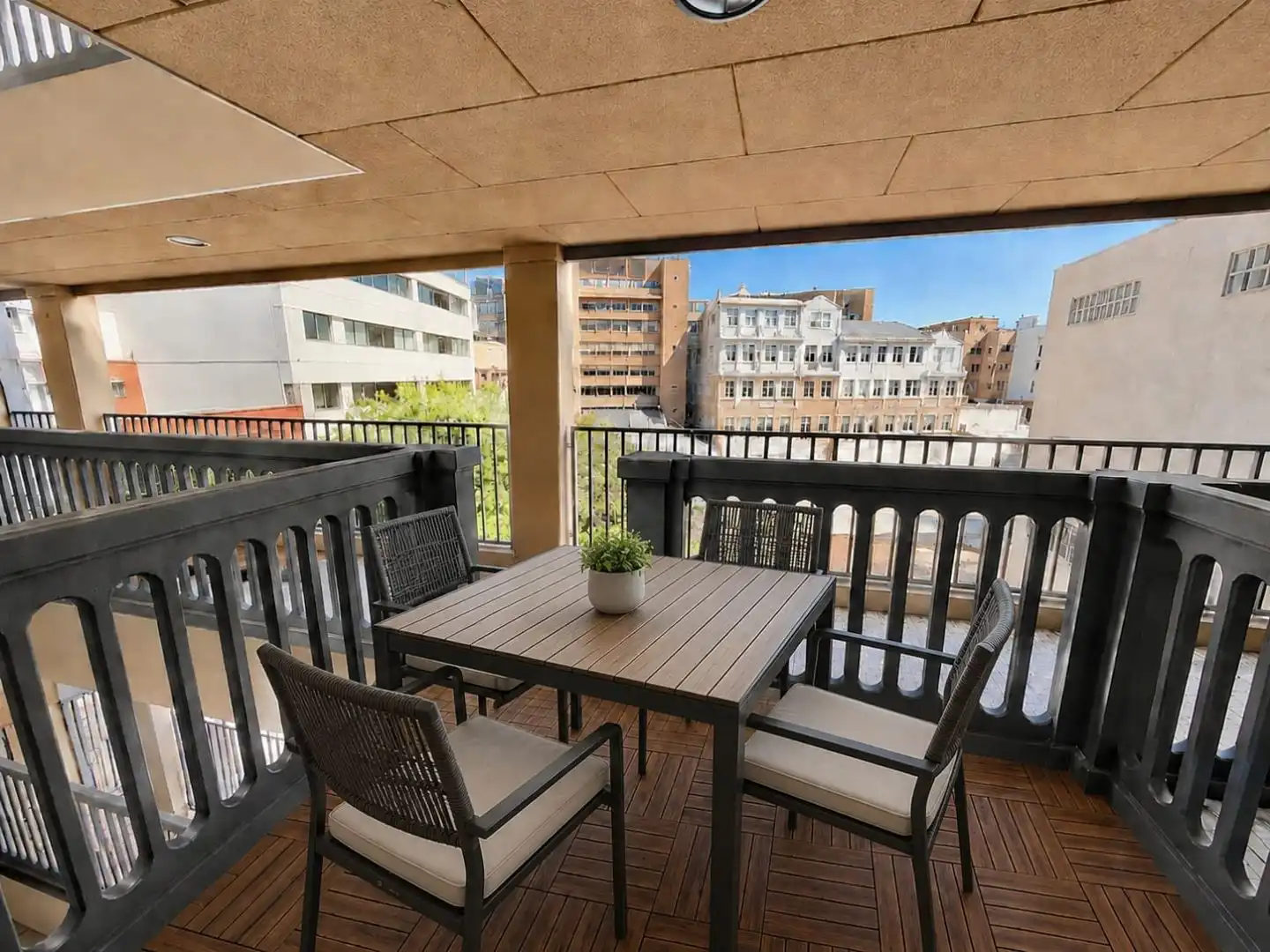 Terrace of Flat for sale in  Barcelona Capital  with Air Conditioner, Terrace and Balcony