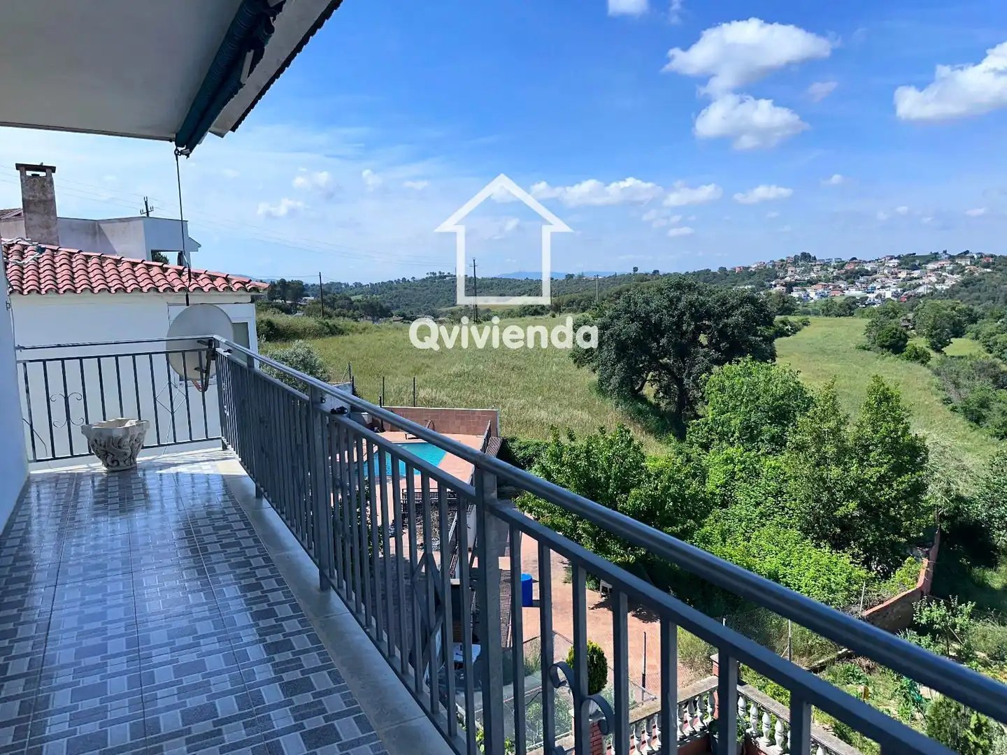 Terraza de Casa o chalet en venta en Lliçà d'Amunt con Aire acondicionado, Trastero y Piscina