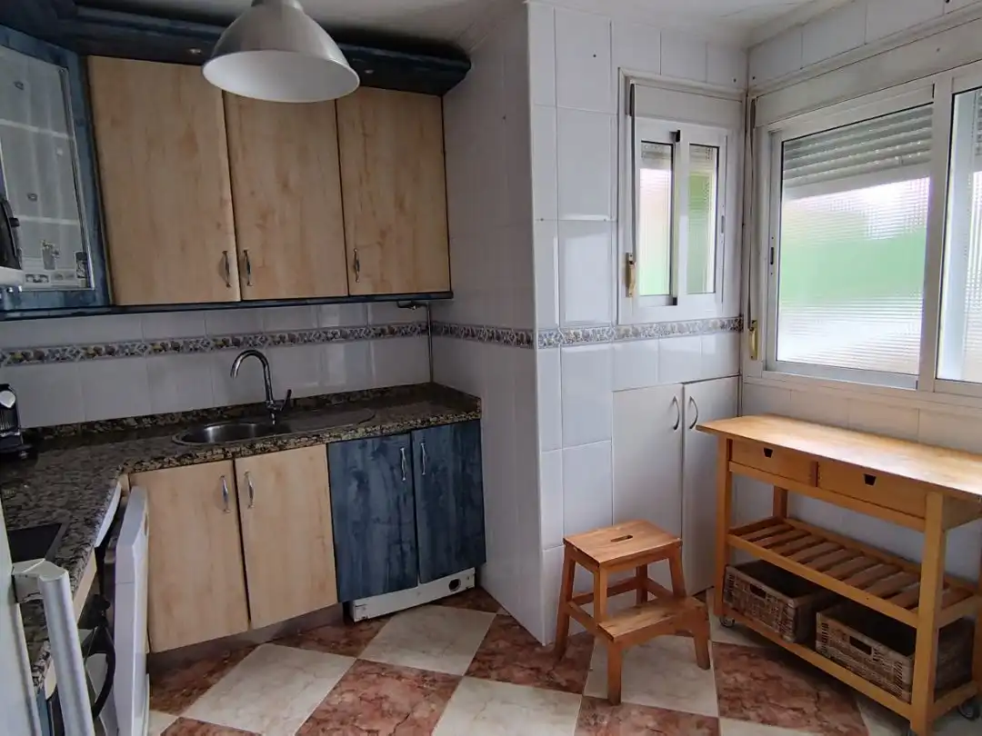 Kitchen of Flat for sale in Alcalá de Guadaira  with Air Conditioner and Balcony