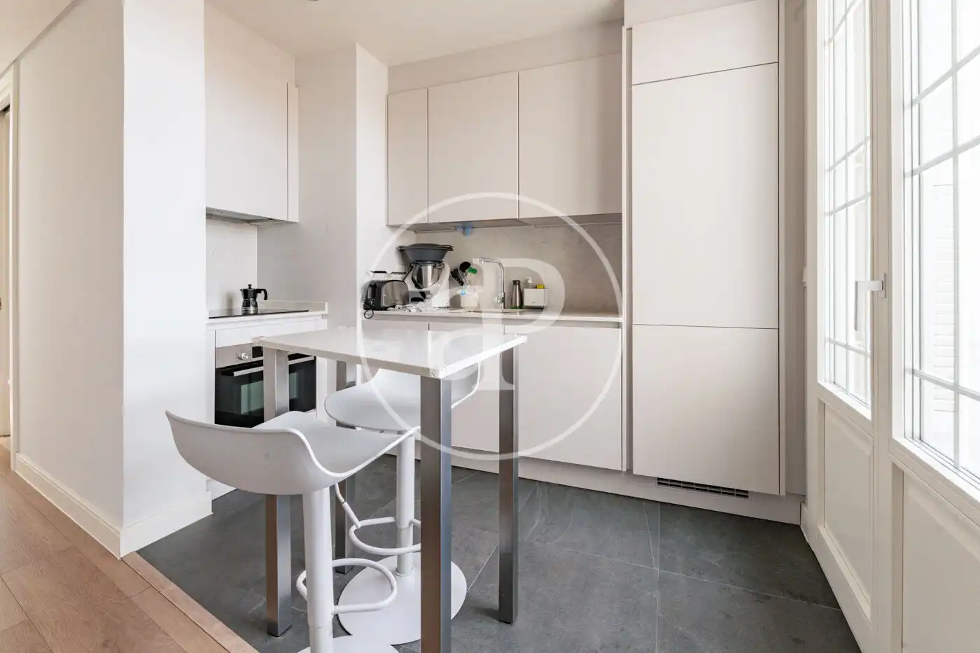 Küche von Wohnung zum Verkauf in Madrid mit Klimaanlage, Heizung und Terrasse